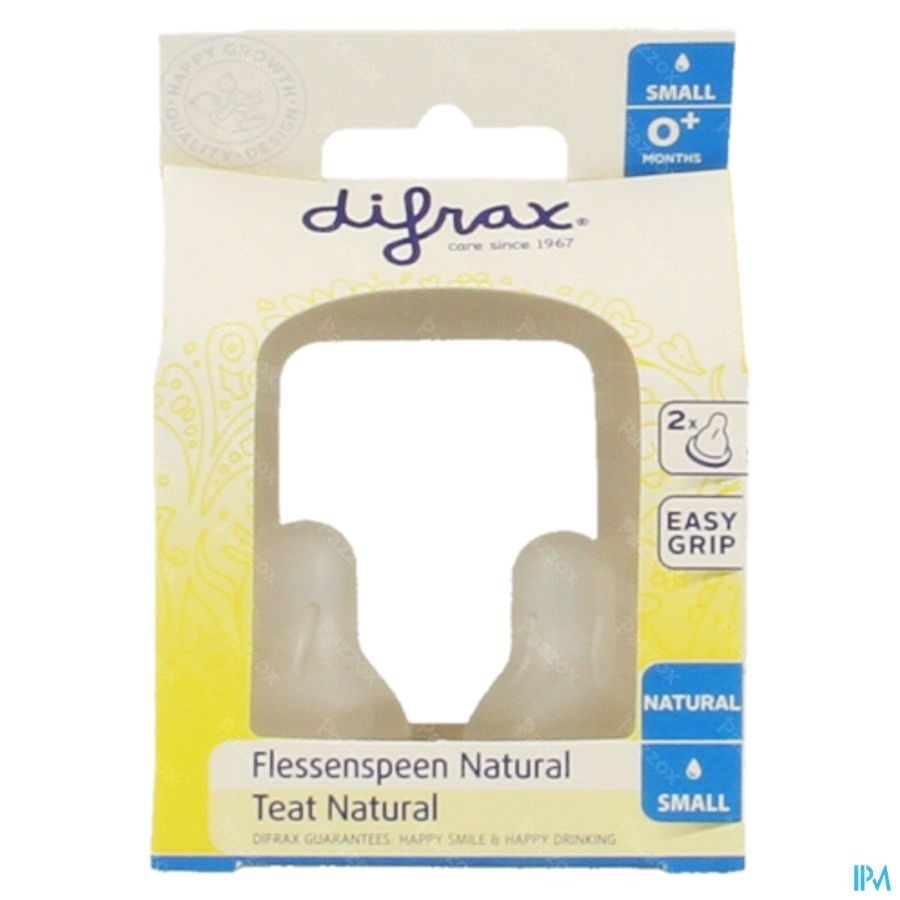 Difrax Flessenspeen Natural Small 671