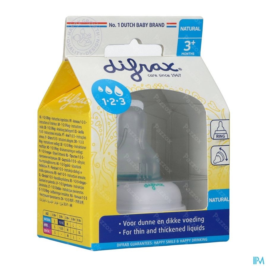 Difrax 1-2-3 Ring Natural 