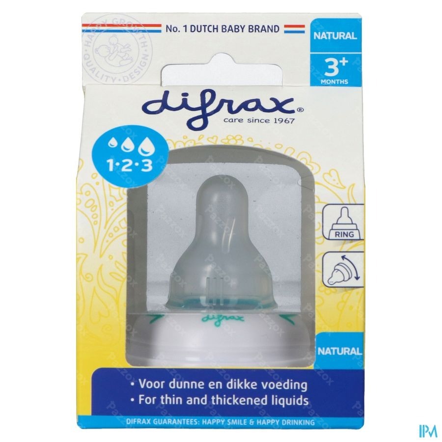 Difrax 1-2-3 Ring Natural 