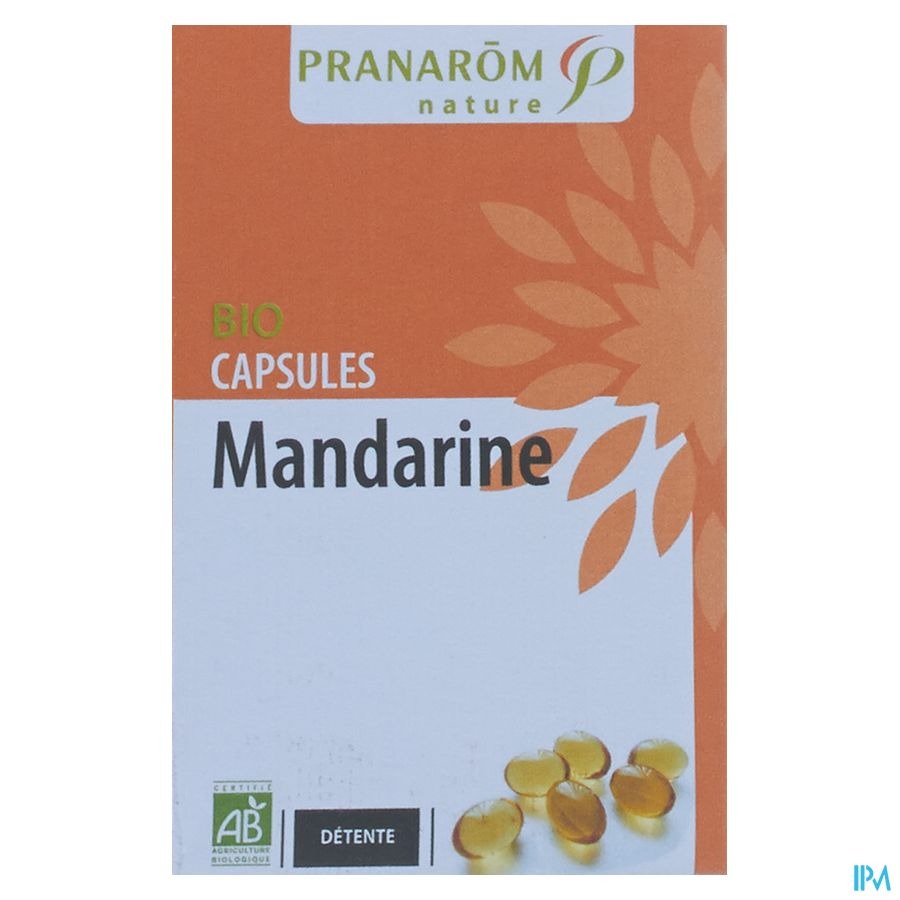 Mandarijn Bio Blister Caps 2x15 Pranarom