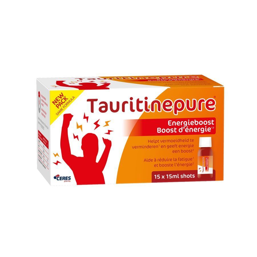 Tauritinepure Energieboost 15x15ml afbeelding 1