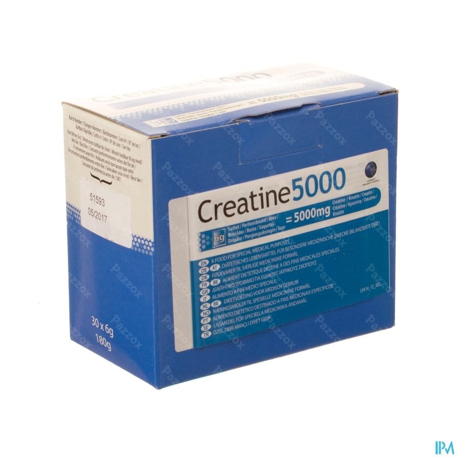 Creatine 5000 Pdr Zakje 30x4g