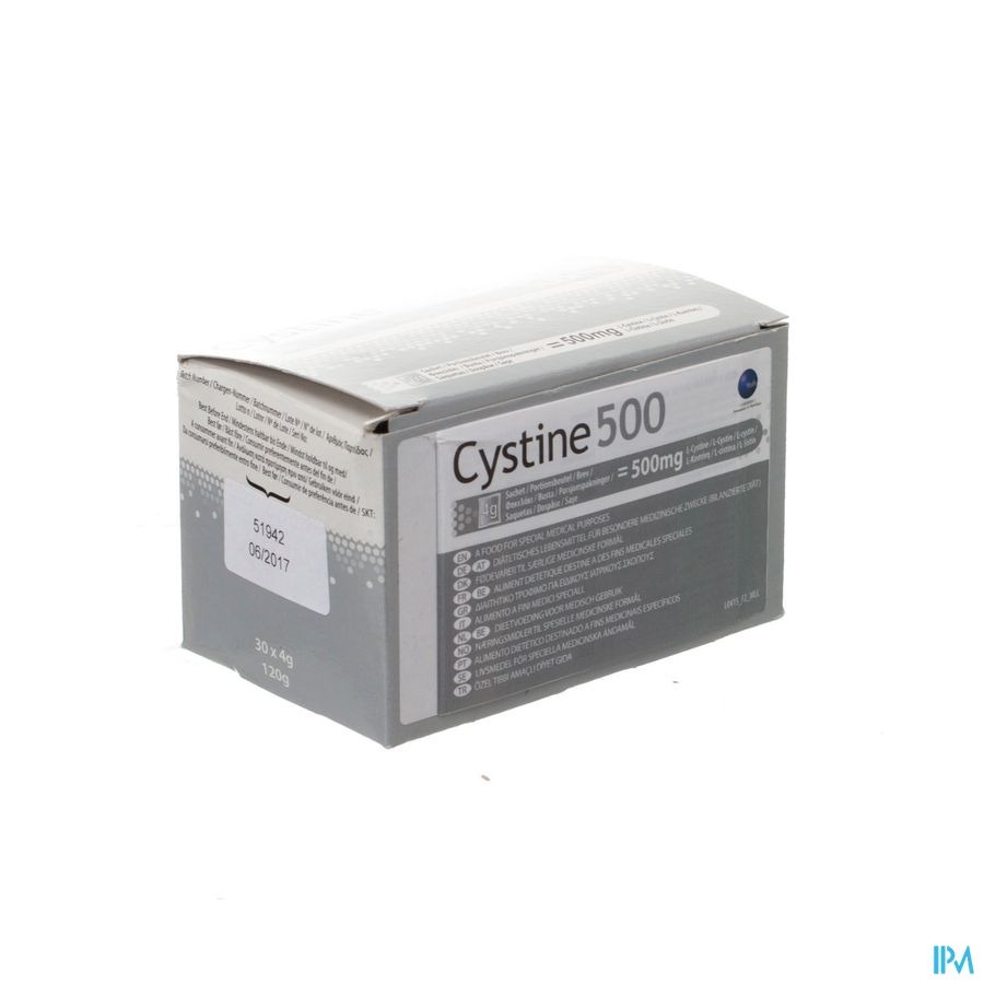 Cystine 500 Pdr Zakje 30x4g