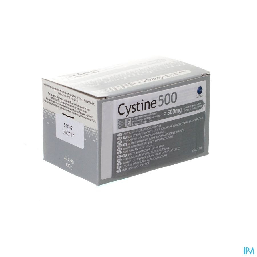 Cystine 500 Pdr Zakje 30x4g