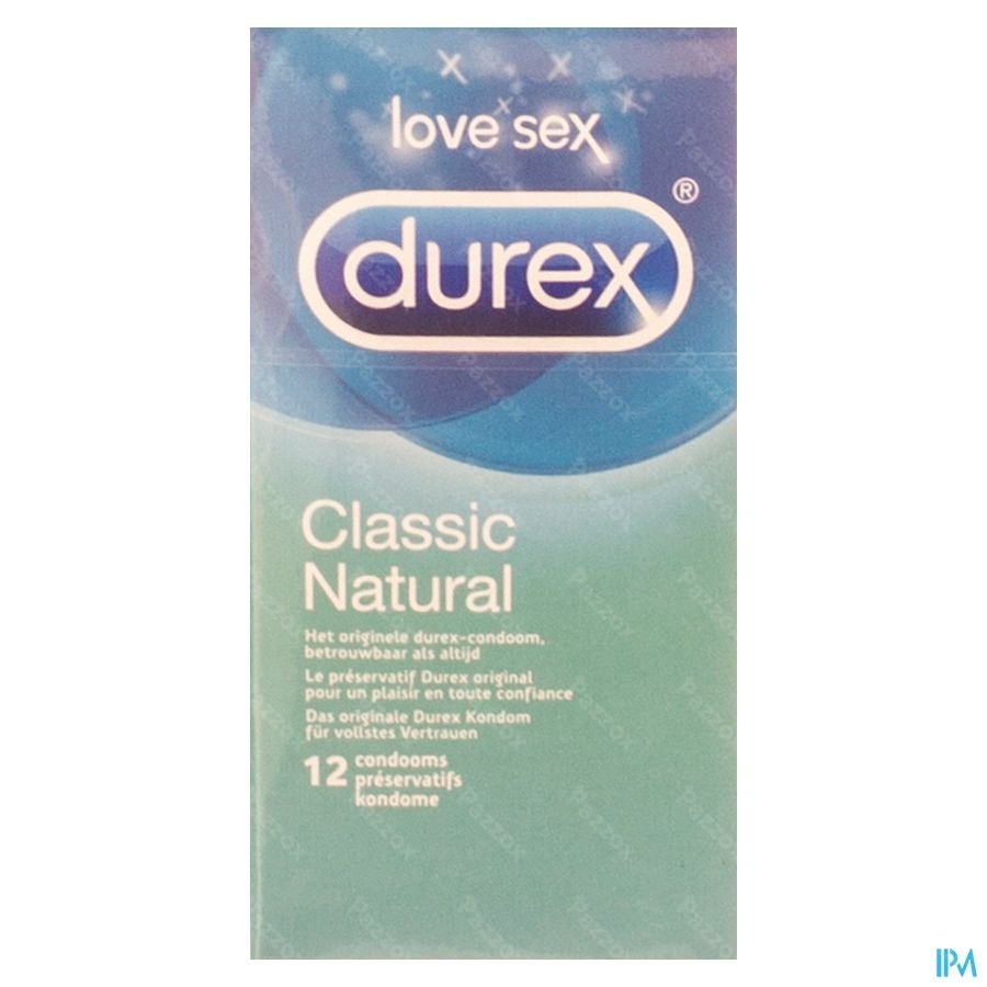 Durex Classic Condoms 12