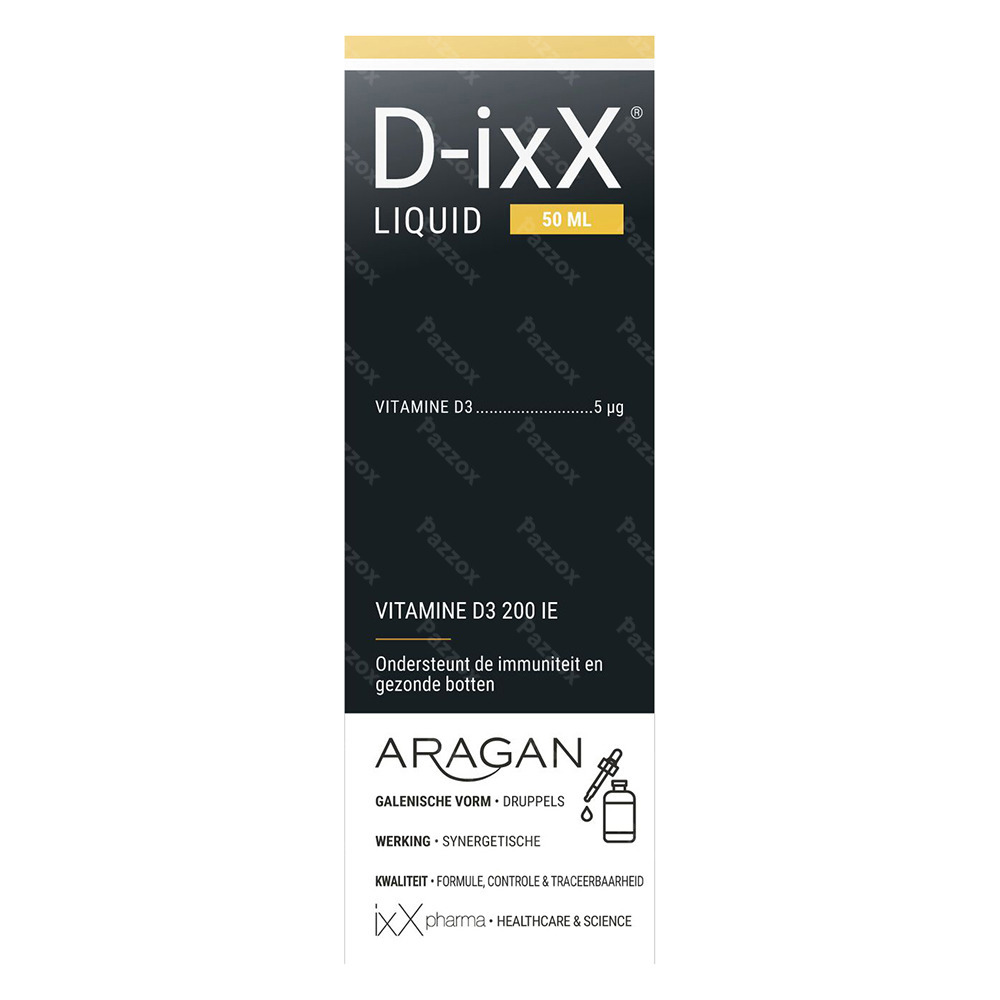 D-ixX Liquid Vitamine D Druppels 50ml