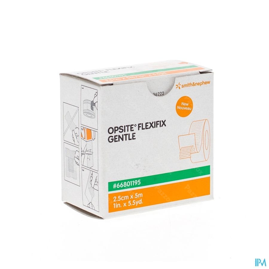 Opsite Flexifix Gentle Rol 2,5cmx 5m 66801195