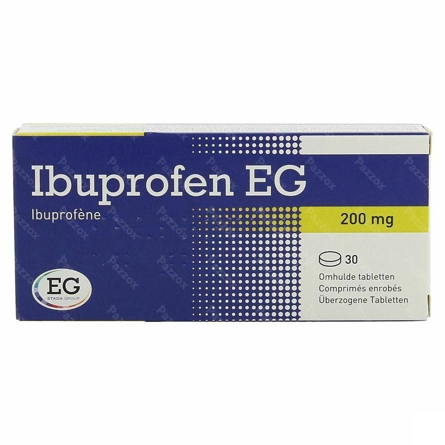 Ibuprofen EG 200mg 30 Tabletten