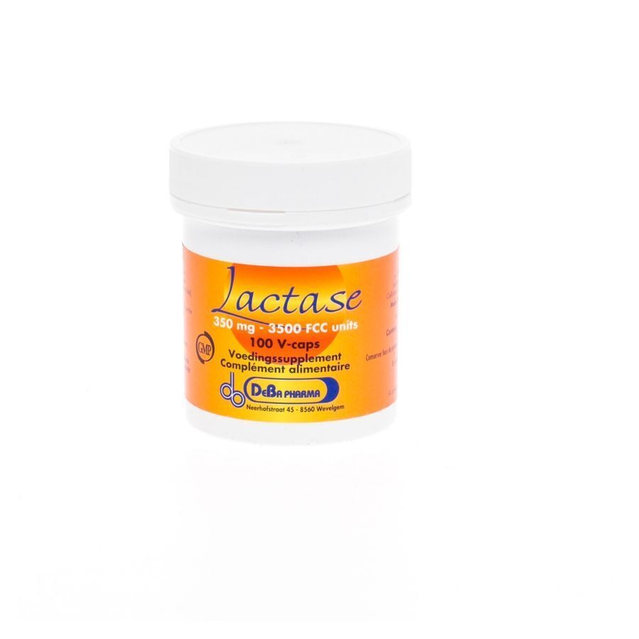 Lactase 350mg Vcaps 100 Deba kopen Pazzox, online apotheek