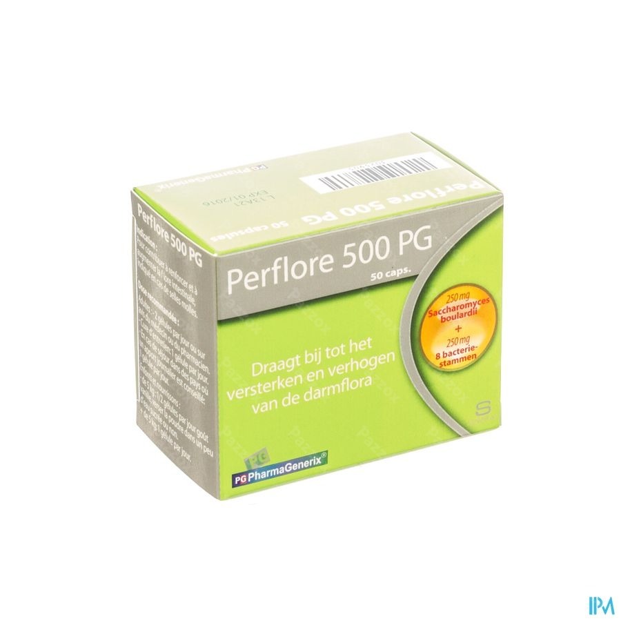 Perflore 500 Pg Pharmagenerix Caps 50
