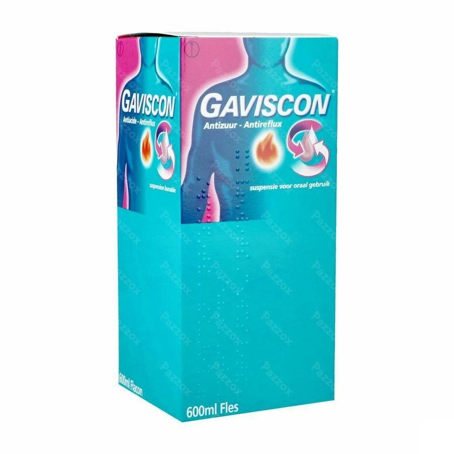Gaviscon Antizuur-antireflux Suspensie 600ml