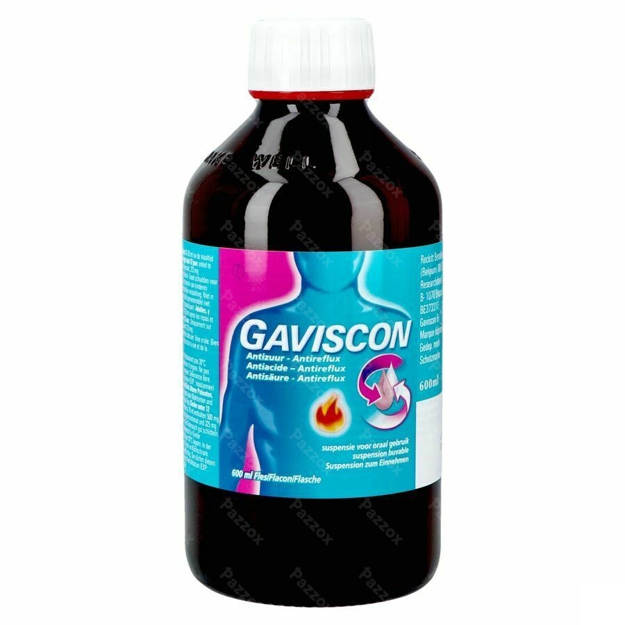 Gaviscon Antizuur-antireflux Suspensie 600ml