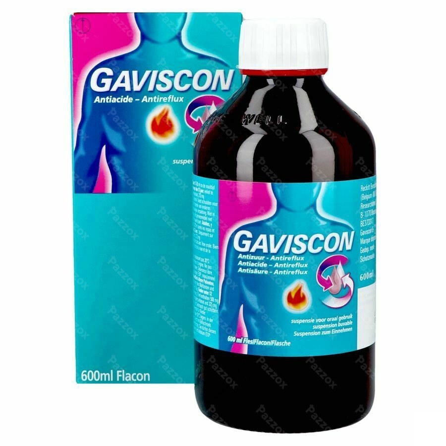 Gaviscon Antizuur-antireflux Suspensie 600ml