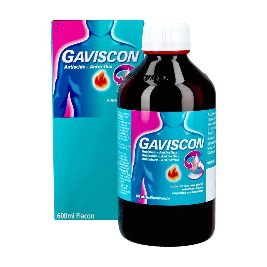 Gaviscon Antizuur-antireflux Suspensie 600ml