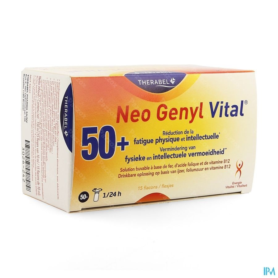Neo Genyl Vital 50+ 10ml 15 Ampullen