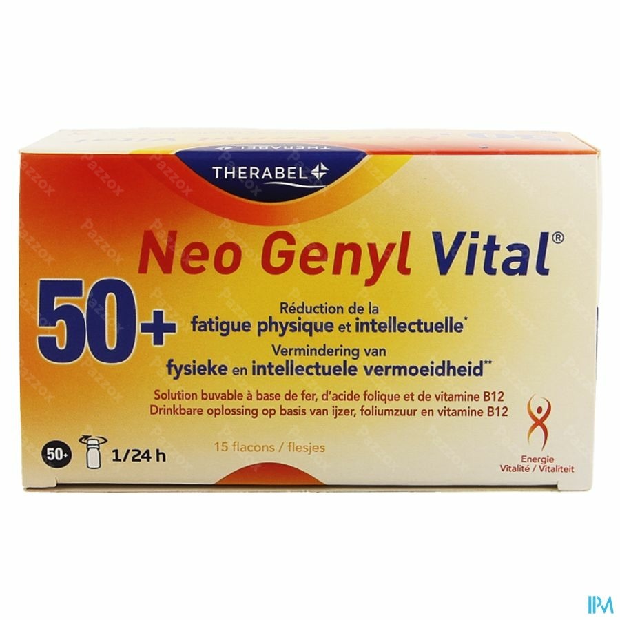Neo Genyl Vital 50+ 10ml 15 Ampullen