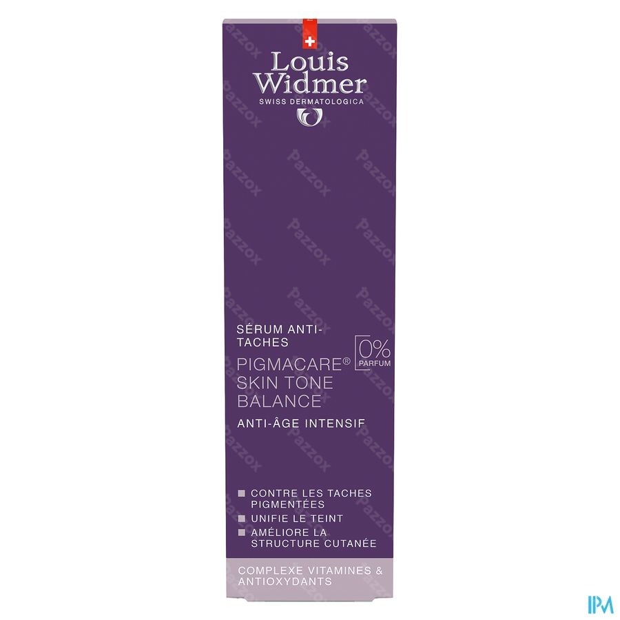 Louis Widmer Pigmacare Serum Zonder Parfum 30ml