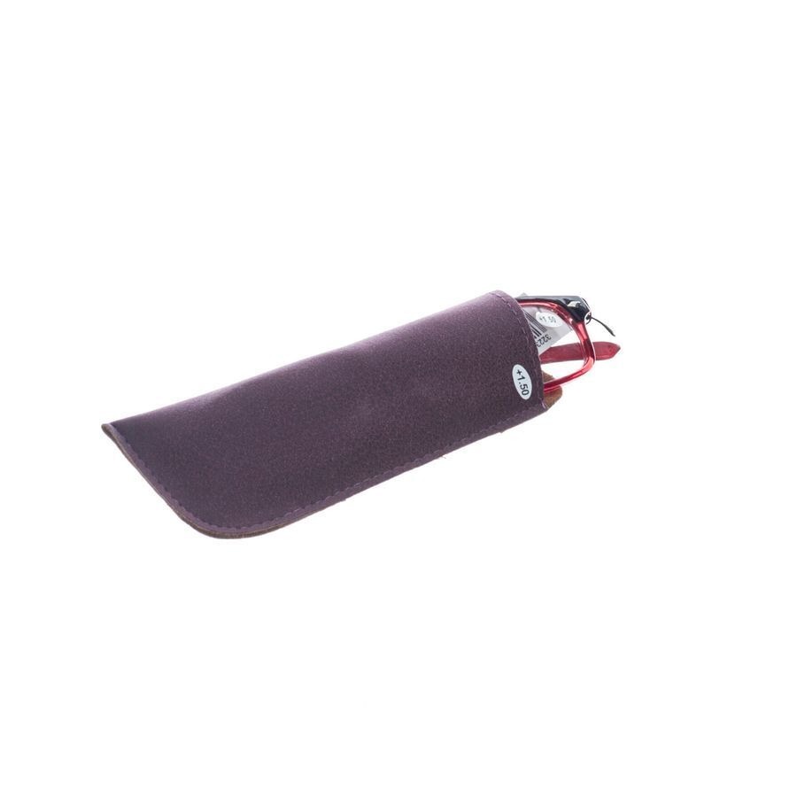 Pharmaglasses Leesbril Diop.+1.50 Red
