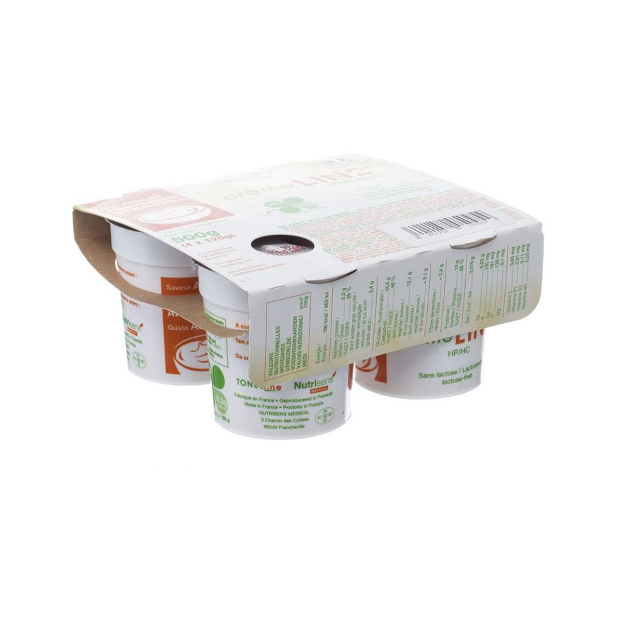 Cremeline+ Abrikoos Z/lactose 4x125g