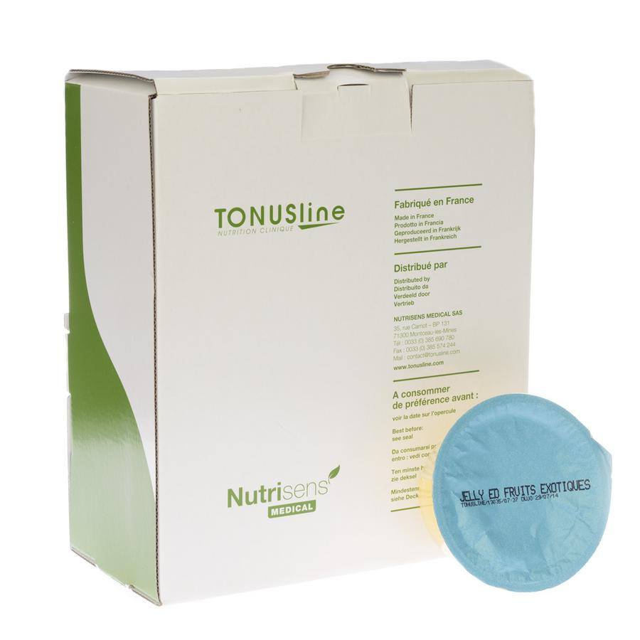 Jelly Gel Zoetstof Exotisch Fruit 12x125ml