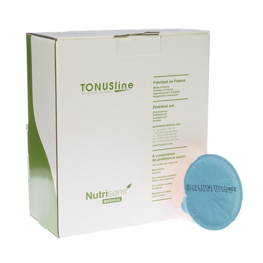 Jelly Gel Zoetstof Litchee 12x125ml