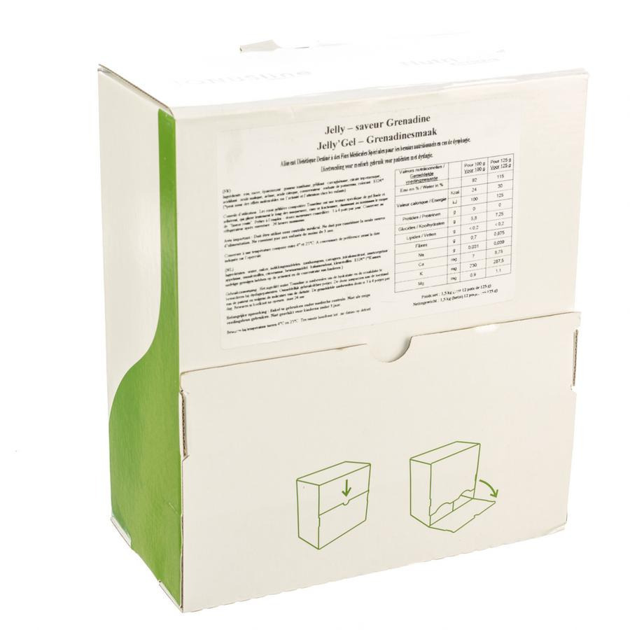 Jelly Gel Grenadine 12x125ml