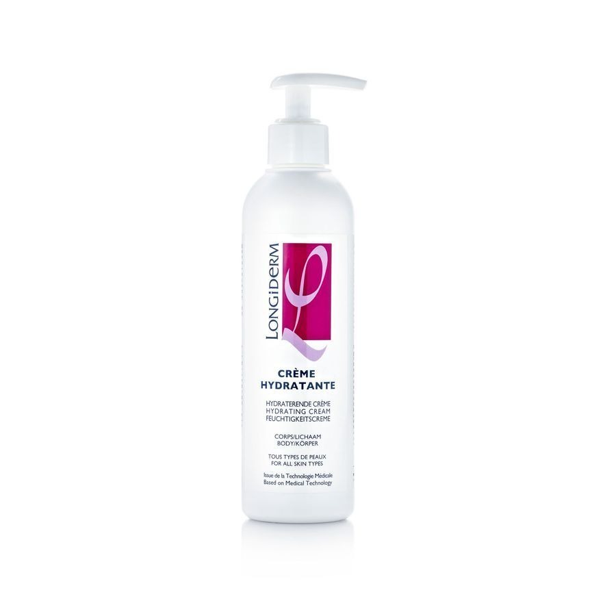 Longiderm Lichaamscreme Hydraterend Pompfl 200ml