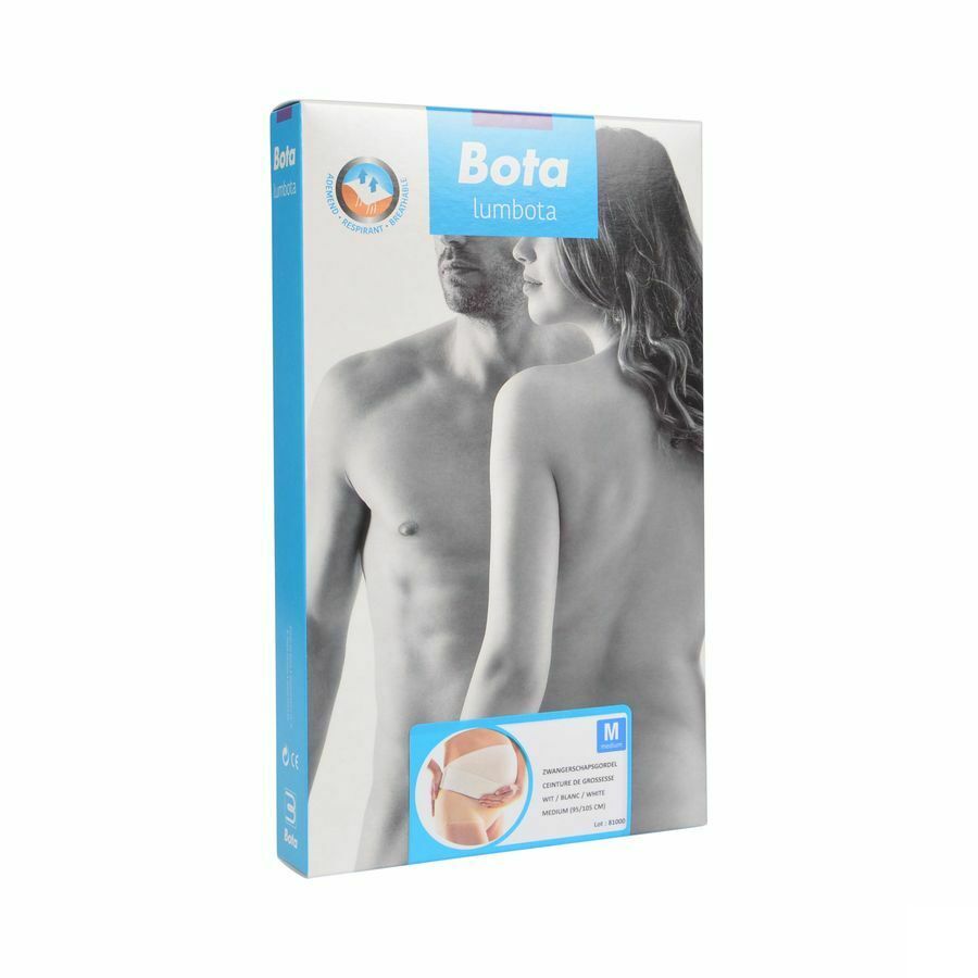 Bota Lumbota Zwangerschapsgordel Wit M afbeelding 1