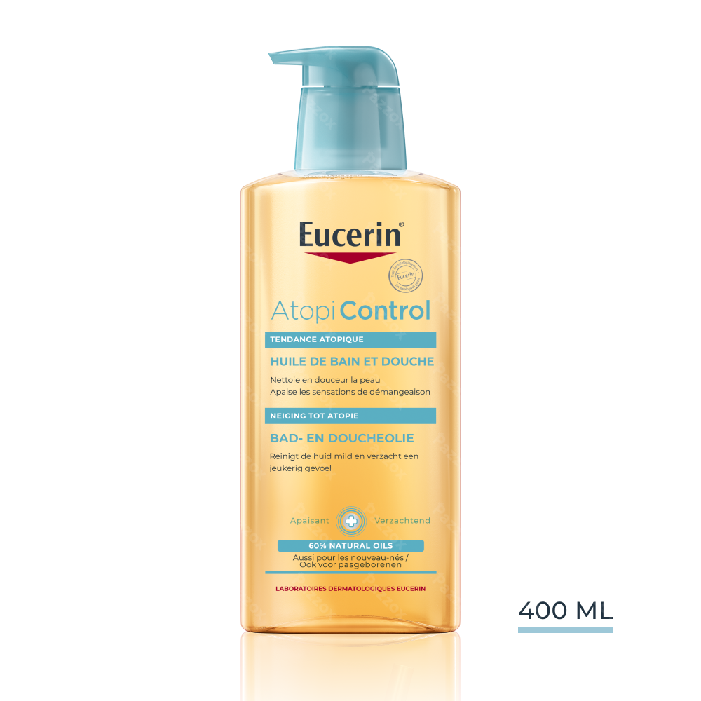 Eucerin AtopiControl Bad- en Doucheolie Zeer Droge Huid met neiging tot Atopie met pomp 400ml