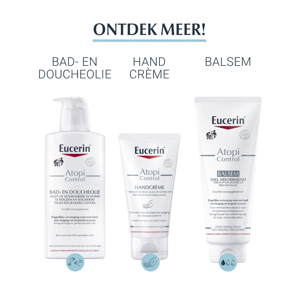 Eucerin Atopicontrol Intensief Kalmerende Crème Droge Huid met neiging tot Atopie 40ml