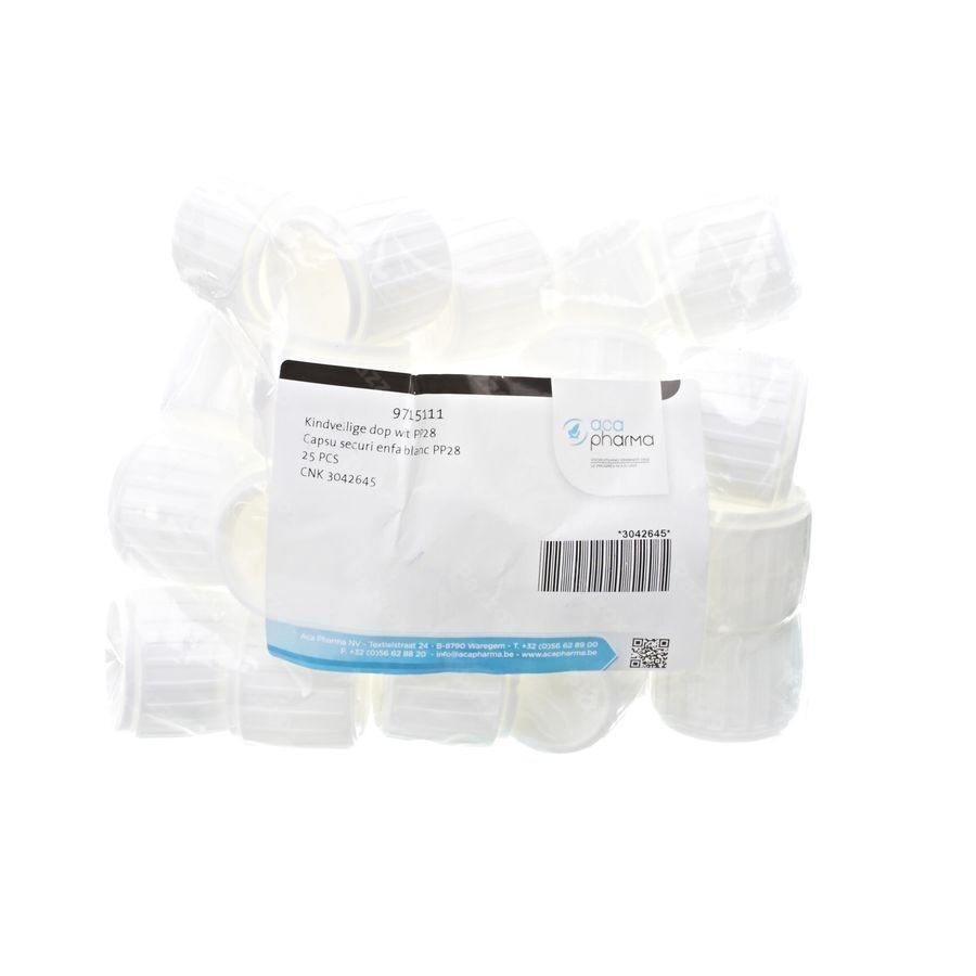 Dop Wit Kindveilig Pp28 25 Aca