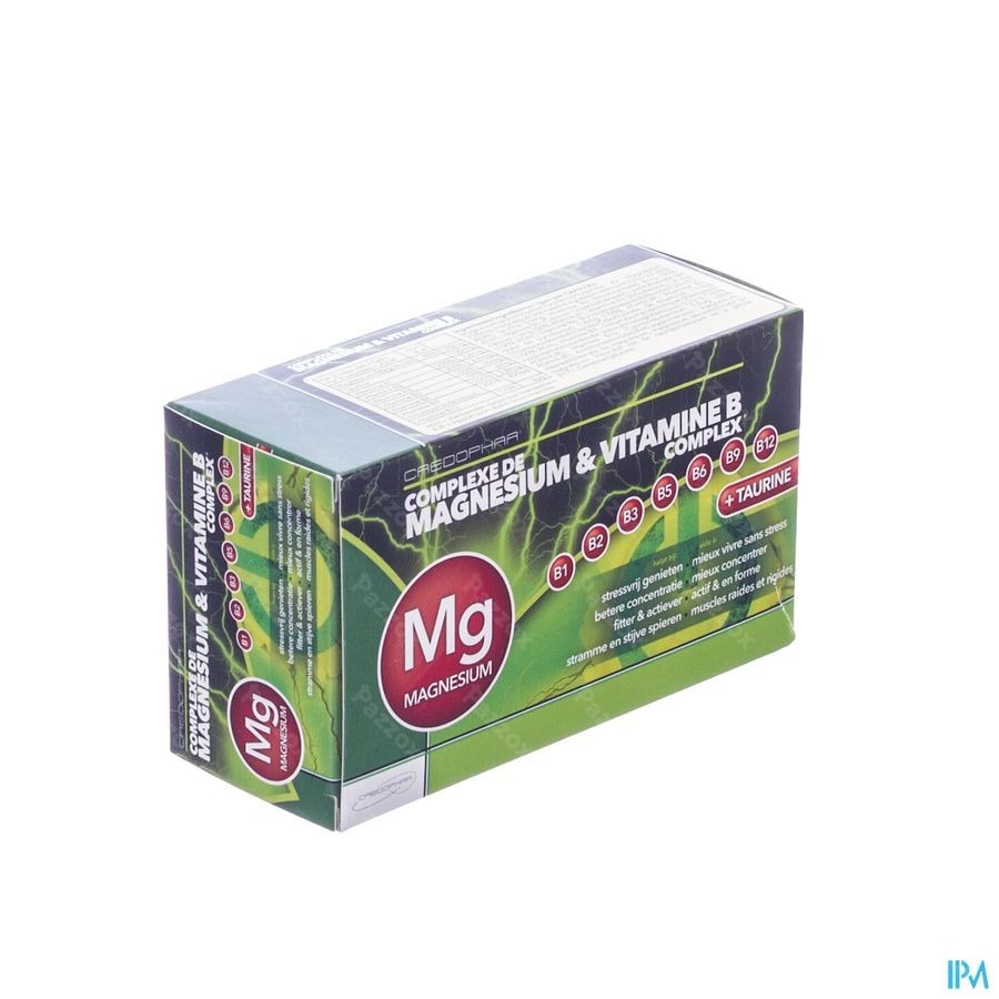 Magnesium & Vit B Complex Caps 60 Credophar