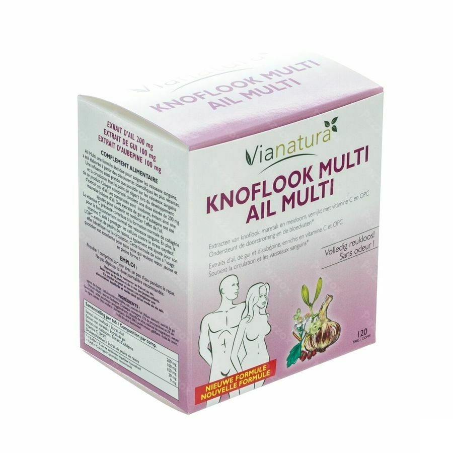 Via Natura Knoflook Multi Caps 120 Verv.2974079