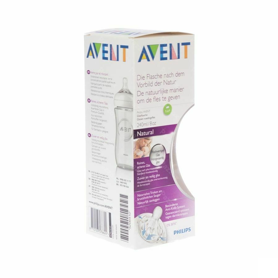 Philips Avent Zuigfles Glas 240ml
