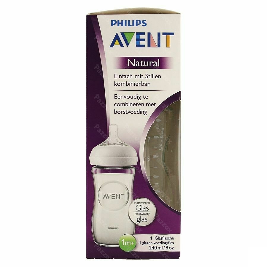 Philips Avent Zuigfles Glas 240ml