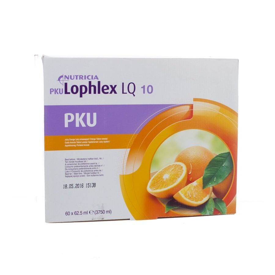 Pku Lophlex Lq 10 Juicy Orange 60x62,5ml