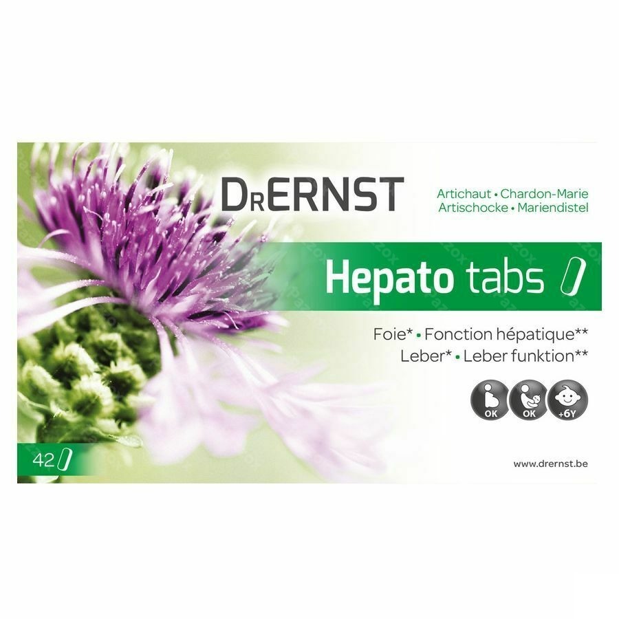Dr Ernst Hepato tabs 42 Tabl