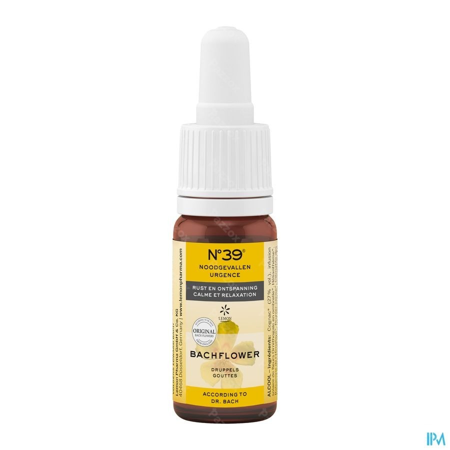 Bachbloesem N°39 Noodgevallen Druppels 10ml