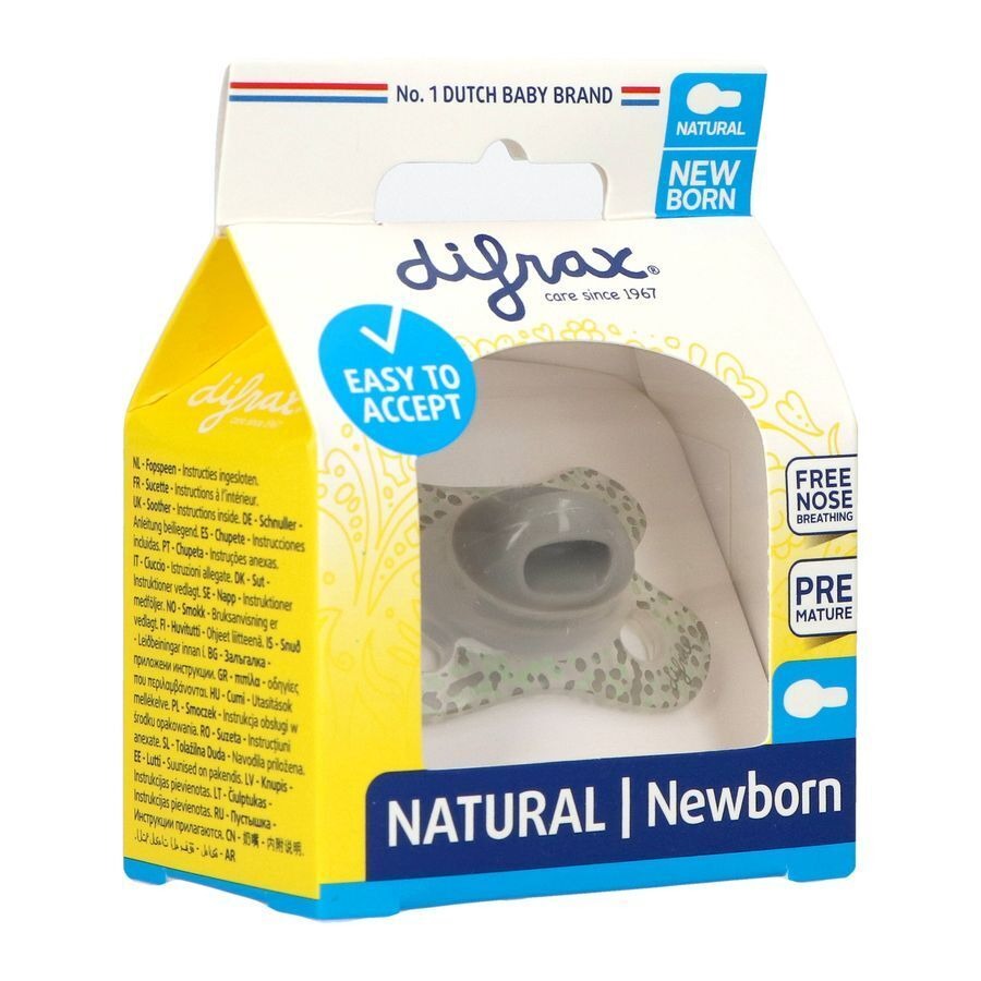Difrax Fopspeen Natural Newborn