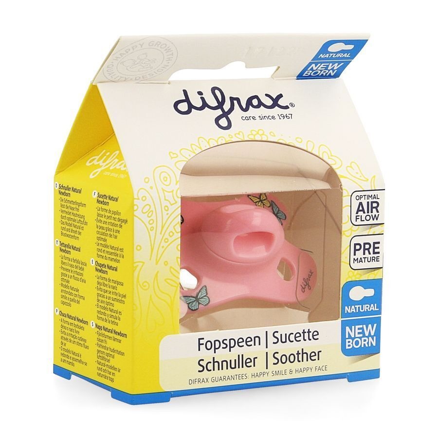 Difrax Fopspeen Natural Newborn