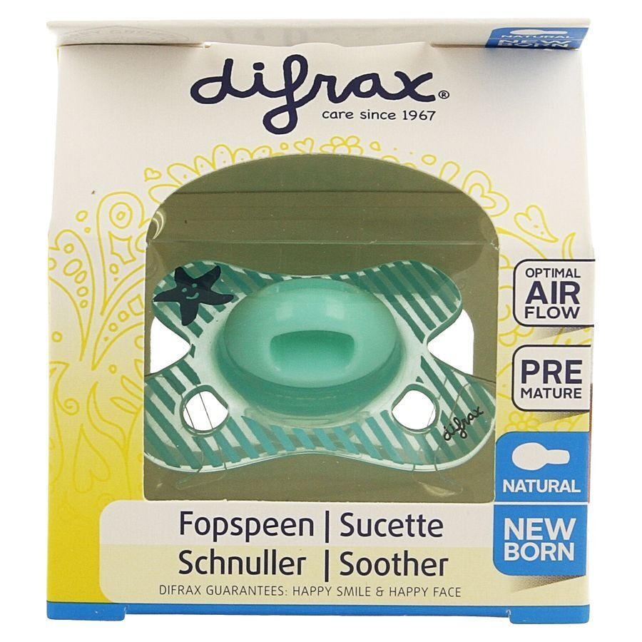 Difrax Fopspeen Natural Newborn