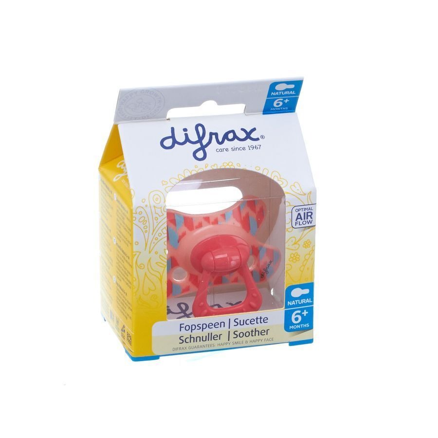 Difrax Fopspeen Natural 6m+