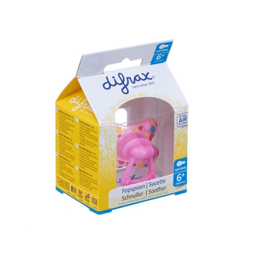 Difrax Fopspeen Natural 6m+