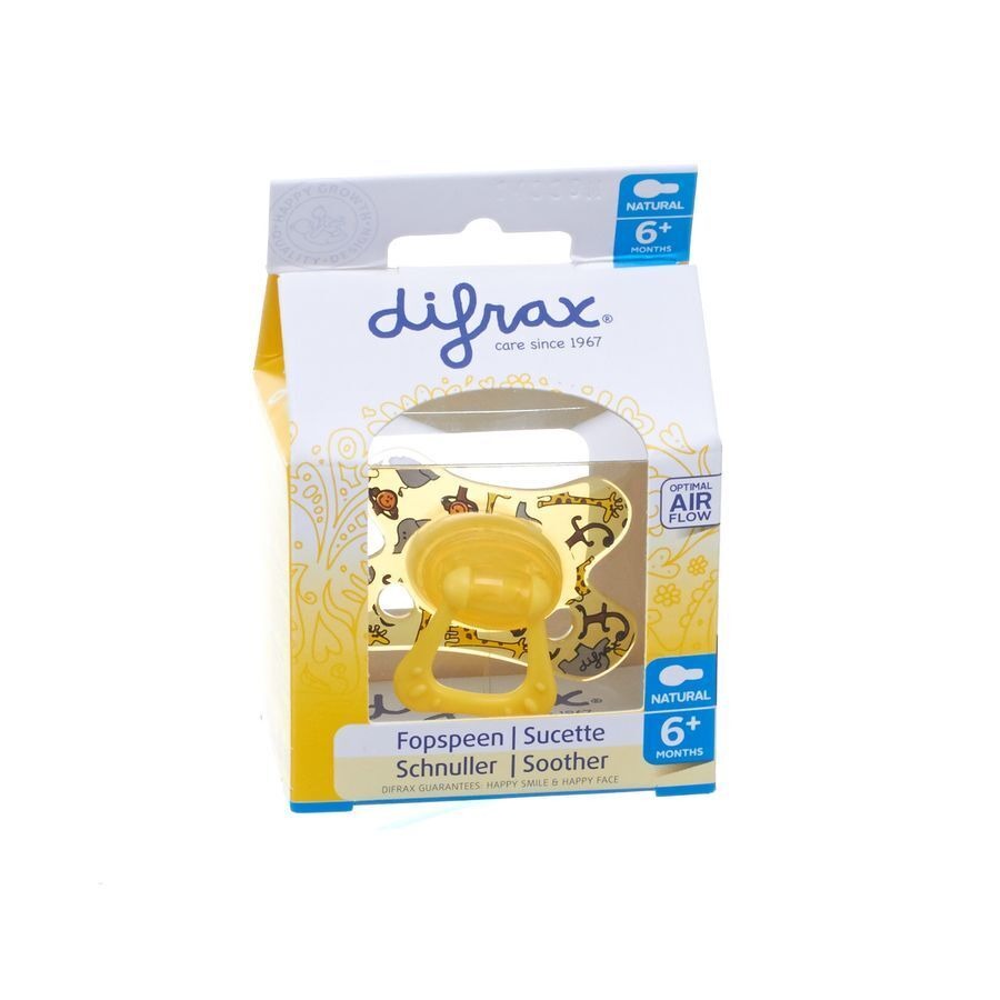 Difrax Fopspeen Natural 6m+