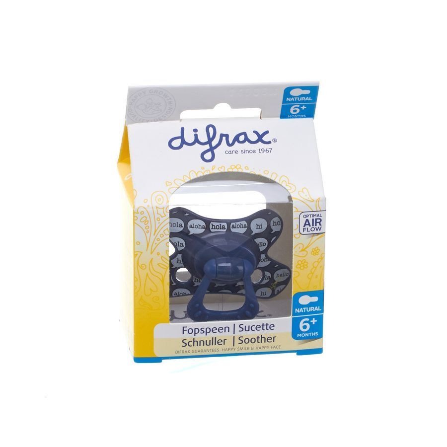 Difrax Fopspeen Natural 6m+