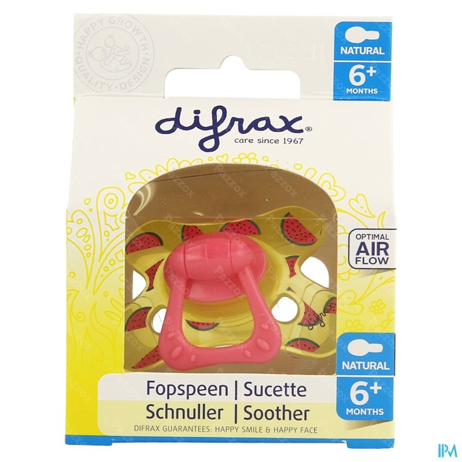 Difrax Fopspeen Natural 6m+ Girl
