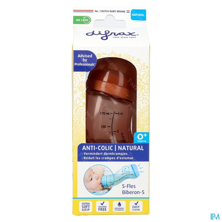 Difrax S-fles Natural 170ml