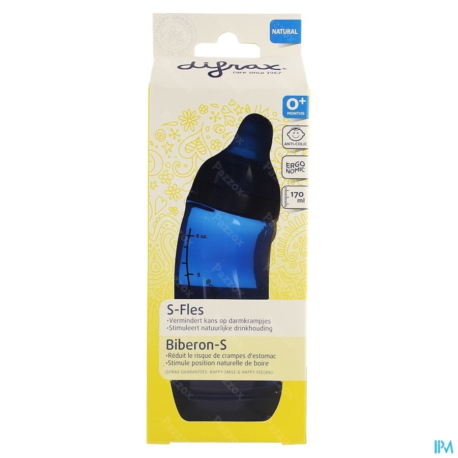 Difrax S-fles Natural 170ml