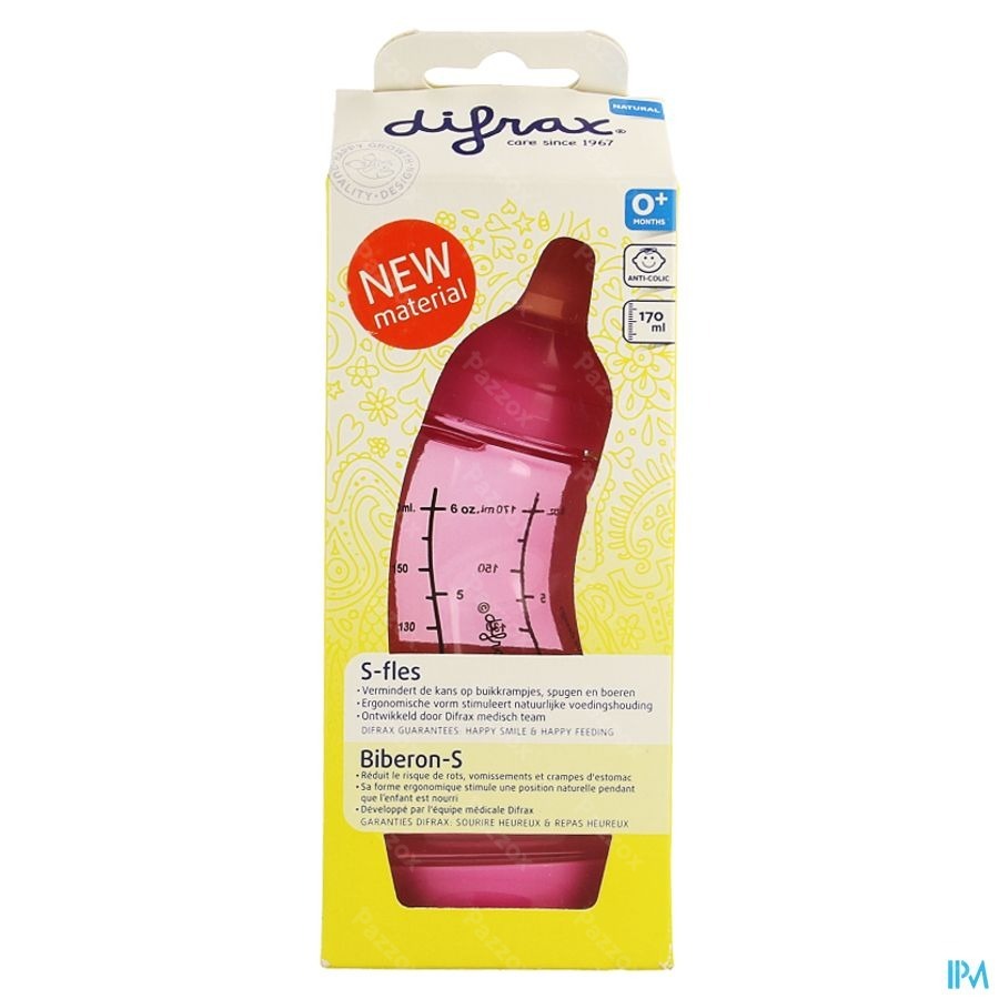 Difrax S-fles Natural 170ml