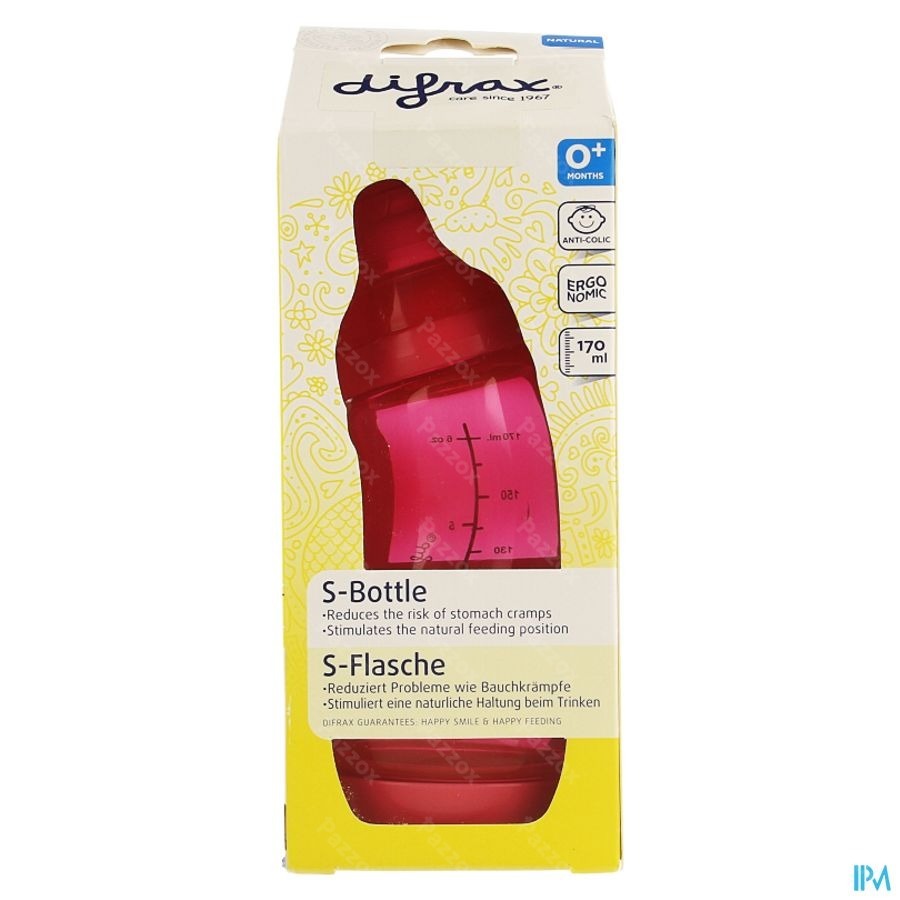 Difrax S-fles Natural 170ml